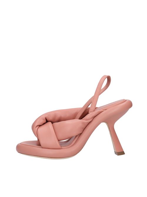 Sandali in pelle VIC MATIE' | 1C6958D_C14BE70403ROSA